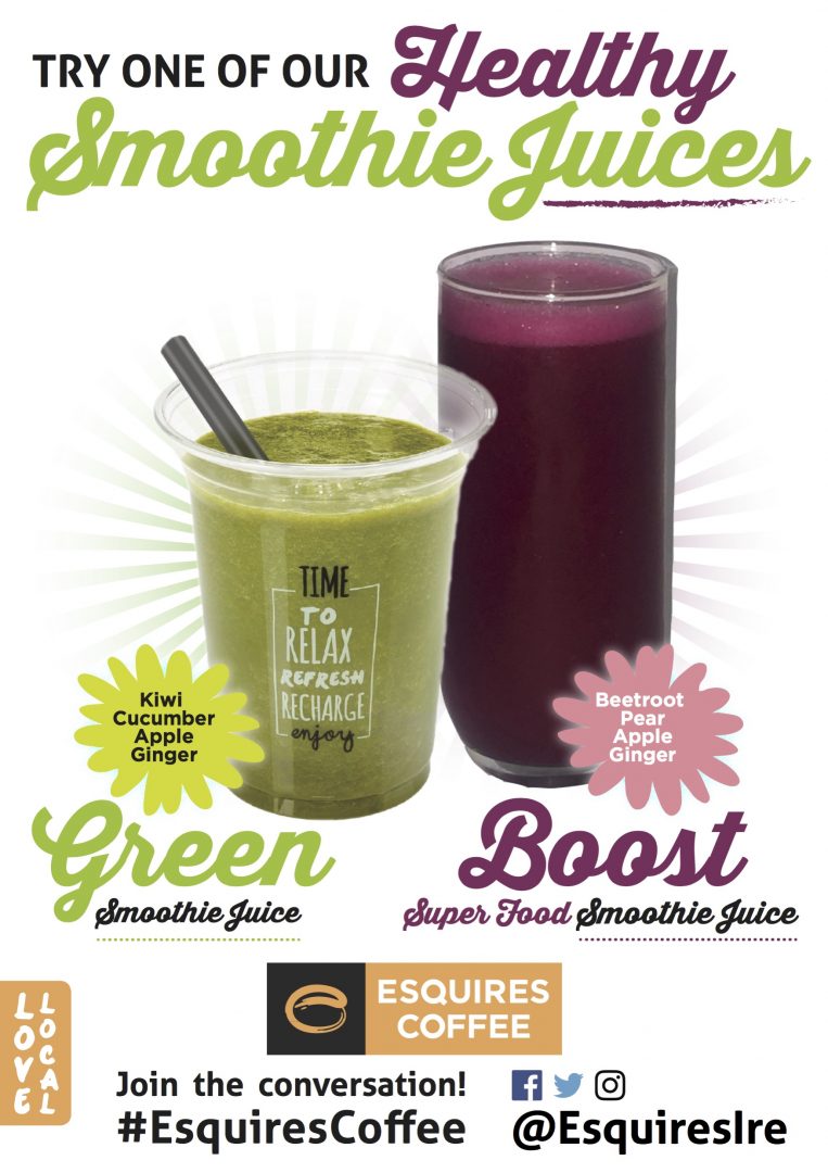 New Smoothie Juices • Esquires Coffee Ireland