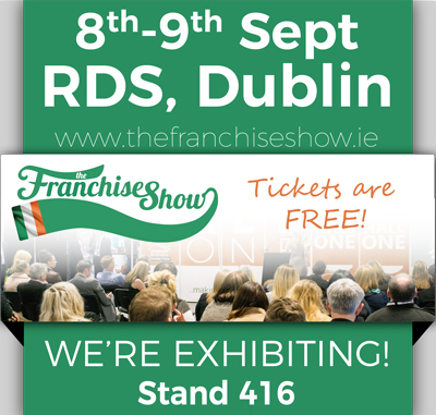 Meet us at the Franchise Show, RDS, Dublin