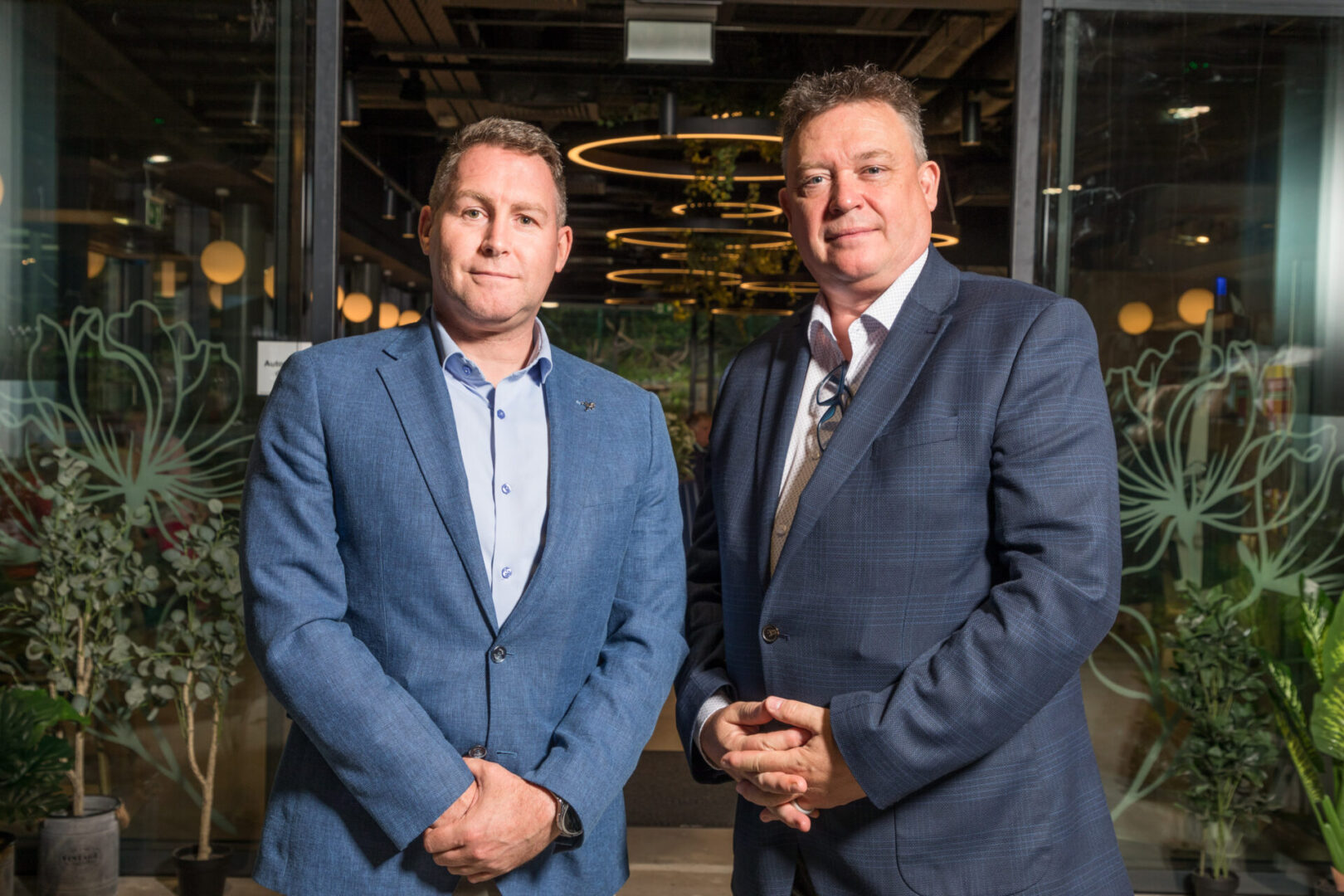 Barry Gardner, General Manager and Brendan Duigenan, Managing Director of Esquires – The Organic Coffee Co.