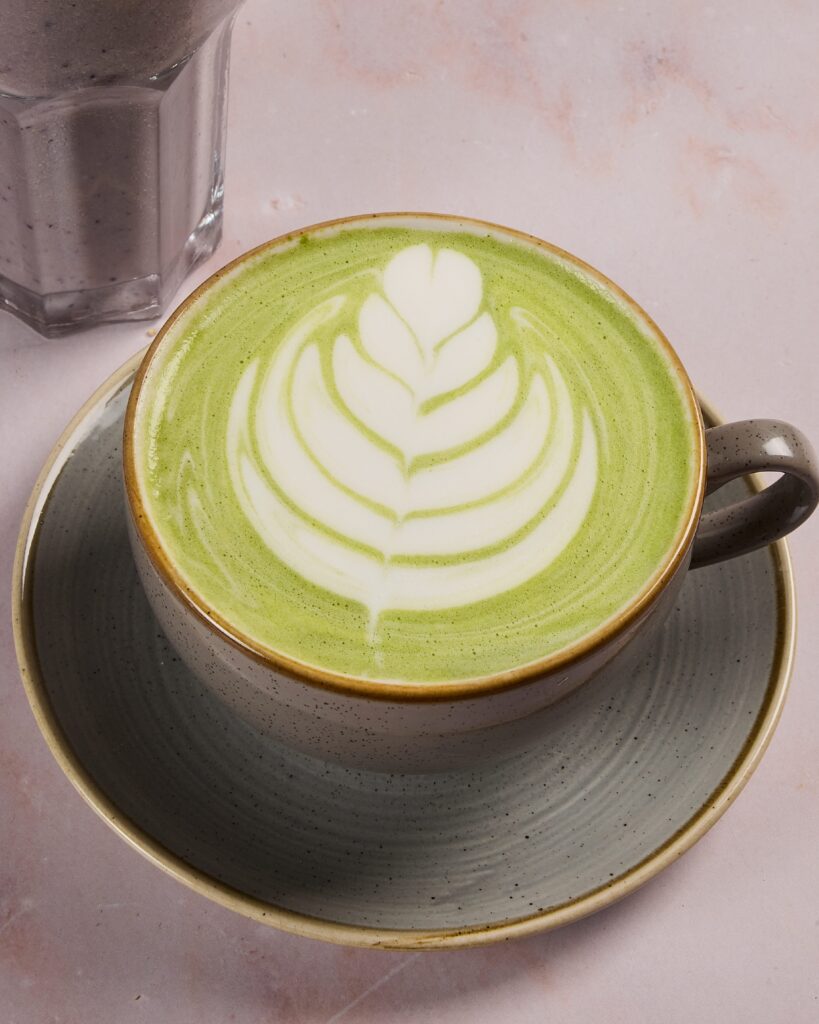ESQUIRES NEW YEAR VANILLA MATCHA LATTE