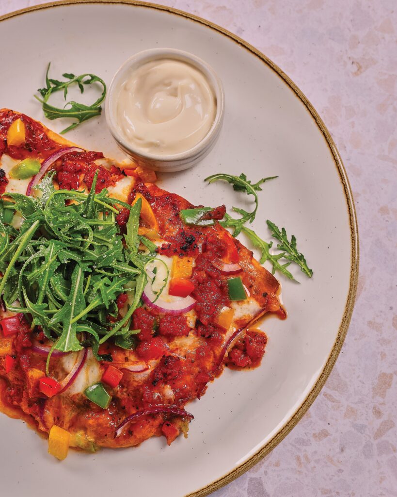 SPICY HARISSA & 'NDUJA FLATBREAD